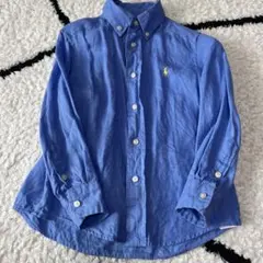 Ralph Lauren 長袖シャツ サイズ4 青
