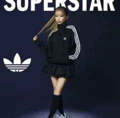 アディカラー クラシックス ファイヤーバード トラックトップ ジャージ 黒