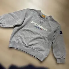 MIKIHOUSE ダブルビー ロゴトレーナー トレーナー100cm