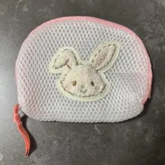 サンリオ　さがら刺繍　メッシュポーチ　ウィッシュミーメル