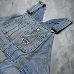 ⁠【雰囲気抜群】BIG SMITH デニム オーバーオール 極太 90sのサムネイル