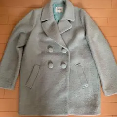 Pコート エメラルドグリーン