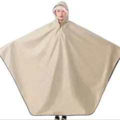 ♩大人気♩ カッパ 通学 レインコート ロング丈 レインコート リュック対応