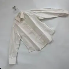 ⭐️デイビットソン⭐️ 白シャツ　シンプル　ハイブランド 襟付き ベーシック