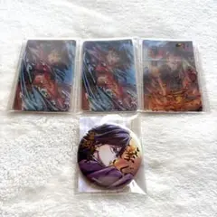 鬼滅の刃 無限城編 くじ カード 繋ぐ 缶バッジ 冨岡義勇 竈門炭治郎