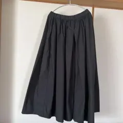 mizuiro ind ワイドフレアパンツ ブラックのサムネイル