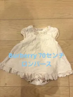 BURBERRY フリル付きドレス 70センチ　ピンク