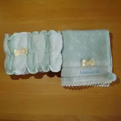 【未使用値下げ】アフタヌーンティー ヘアバンドタオル2点タグ有りのサムネイル