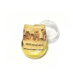 【新品】#C-pla限定 millandmoi 巾着ポーチ yellow 黄色