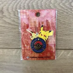 新品未開封】ポケモンセンタートウホク限定 ロゴピンズ ピカチュウと