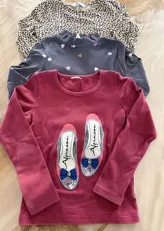 H&M 長袖カットソー 3点セット 6-8A