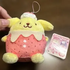 サンリオキャラクターズ いちごみるくメルトマスコット ポムポムプリン