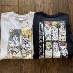 しまむらジョジョコラボ　Lサイズ２枚セット　長袖　Tシャツ　ジョジョの奇妙な冒険