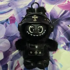 (♱)アメリカンモチーフ ラブブ BLACK クロム風 本体×洋服 まとめ売り