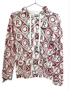 ROXY ロキシー 総柄　ジップパーカー　 サーフ　春夏 レディース Mサイズのサムネイル