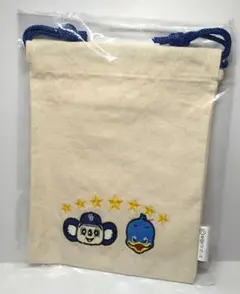 ドアラ　ロッキー　中日ドラゴンズ　東海ろうきん　巾着　ポーチ