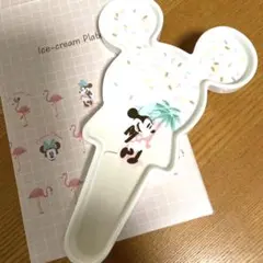Disney ミニー ダイカットプレート アイスクリーム お皿 新品未使用
