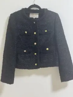 JUSGLITTY ブラック 黒 ジャケット