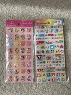 ディズニープリンセス & 平成風タイルシールセット