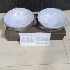 bridal in project ホワイト陶器ボウル 2個セット