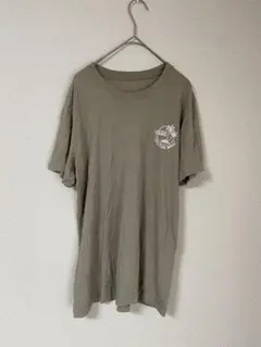 ヴァンズ Tシャツ クルーネック 半袖 プリント M 灰 綿 ベージュ スポーツのサムネイル