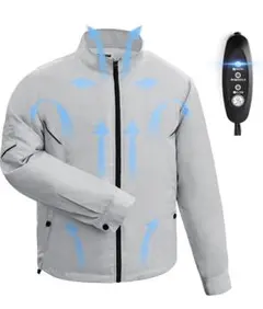 【新品 未使用】空調作業服 空調ウェア 作業服 便利な電源制御 8時間連続最強風