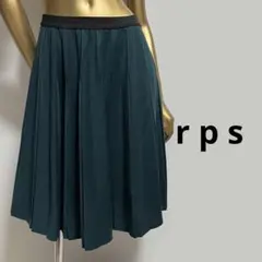 【5311】r p s タック プリーツ ポンチスカート F グリーンのサムネイル