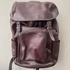 【COACH】コーチバックパック メンズ 本革 レザー リュックサックデイパック