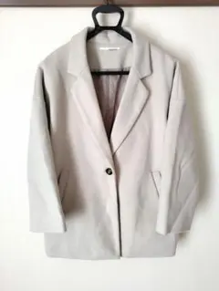 ELENCAREDUE チェスターコート ドロップショルダー レディースコート