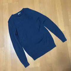 UNIQLO U スーピマコットンリブクルーネックセーター　Sサイズ