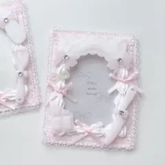 6 トレカケース　ホイップデコ　B8 硬化ケース　ねこ　ピンク　メイド