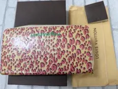 激レア ルイヴィトン ジッピーウォレット ヴェルニ モノグラム レオパード