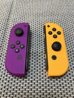 Switch Joy-Con ネオンパープル/オレンジ