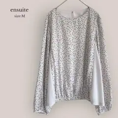 ensuite スカラップフラワーブラウス 楽天市場】ensuite ×Yumi Kakiuchi Scallop flower blouse スカラップ