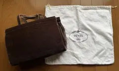 PRADA プラダ トートバッグ ベルベット