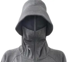 ワークマン　クールUVサンシェードパーカーEX ダークグレー