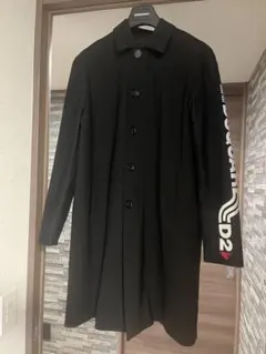 DSQUARED２　コート　44　ブラック　メンズ　ディースクエアード