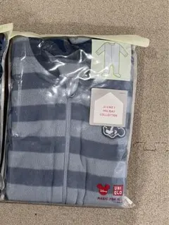 【新品】UNIQLO　ユニクロ　ストレッチマイクロフリースオールインワン　80