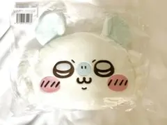 ちいかわ褒めろッ モモンガだらけくじ C賞　おかおクッション　（ふつうのおかお）