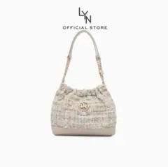 セール⭐️新品未使用⭐️LYN フォンティア ツイード ショルダーバッグ