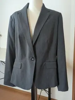 【美品】GALLORIA SWEET テーラードジャケット グレー 19ABR