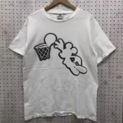 MICKEY&Co バスケミッキー オールド90s古着 ストリート 半袖Tシャツ