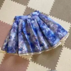 ✨最終価格✨　アンクルージュ　星空柄　スカート　膝上　可愛い　ガーリー　ゆめかわ