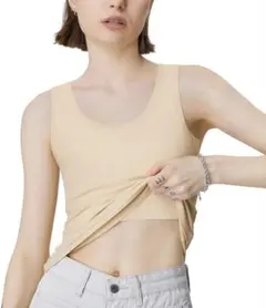 【新品】CtrlLady タンクトップ ナベシャツ ベージュ 補正下着 Mサイズ