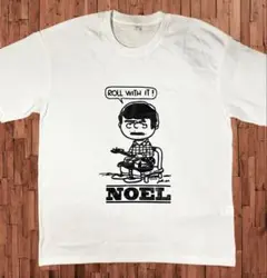 未着用　オアシス　ノエル・ギャラガー　スヌーピー　Tシャツ　綿100%