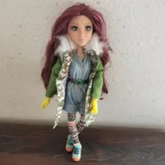 Project Mc2　グリーン　迷彩　トレンチコート　靴　人形　アウトフィット