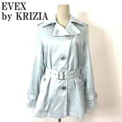 EVEX by KRIZIA トレンチコート ブルー 42 B2601のサムネイル