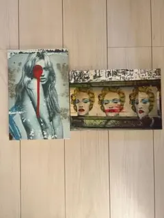 アート作品 2点セット グラフィティスタイル
