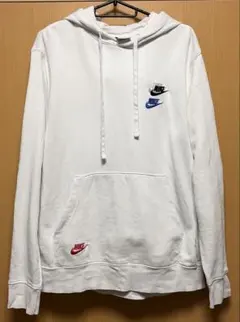 ナイキ　パーカー　エッセンシャル　ホワイト　Lサイズ