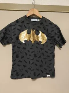天使にラブソングを様専用　ZARA バットマン スパンコール Tシャツ グレー